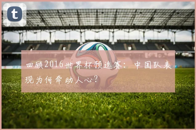 回顾2016世界杯预选赛：中国队表现为何牵动人心？